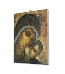 Tela pittorica intelaiata della Madonna di Kiko