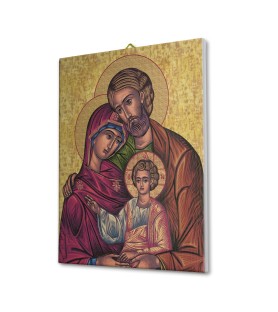 Tela pittorica intelaiata della Sacra Famiglia