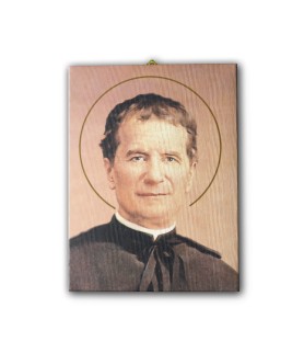 Tela pittorica intelaiata di Don Bosco