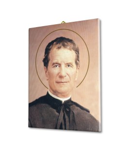 Tela pittorica intelaiata di Don Bosco