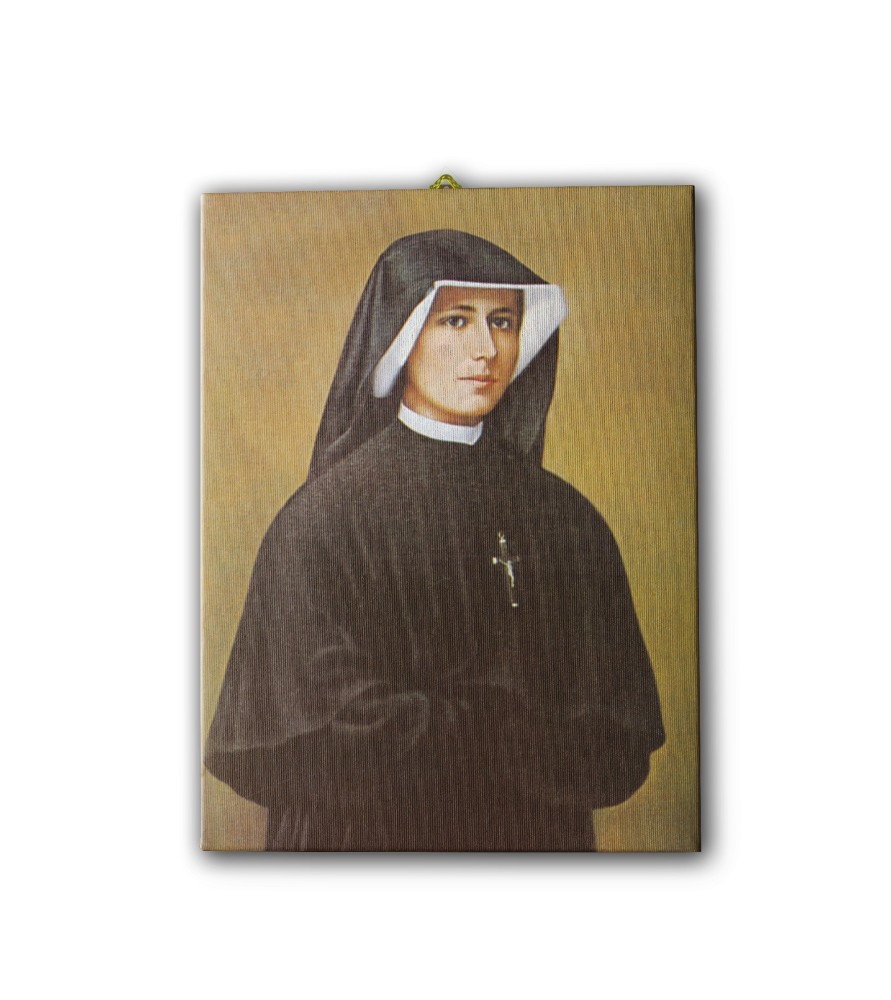 Tela pittorica intelaiata di San Faustina