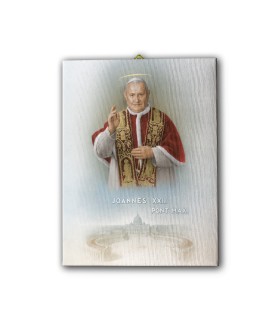 Tela pittorica intelaiata di Papa Giovanni XXIII