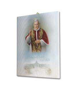 Tela pittorica intelaiata di Papa Giovanni XXIII