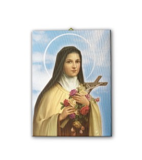 Tela pittorica intelaiata di Santa Teresa