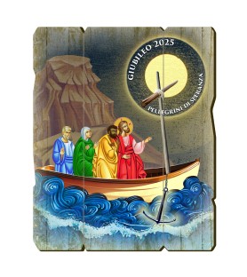 Quadro in legno sagomato stile vintage del Giubileo
