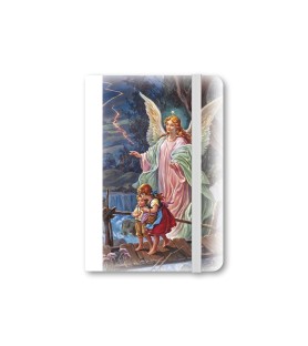 Taccuino tascabile con immagine Angelo sul ponte - FORMATO Cm 9 X 14