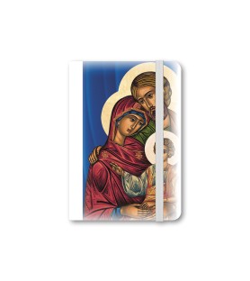 Taccuino tascabile con immagine Icona della Sacra Famiglia - FORMATO Cm 9 X 14