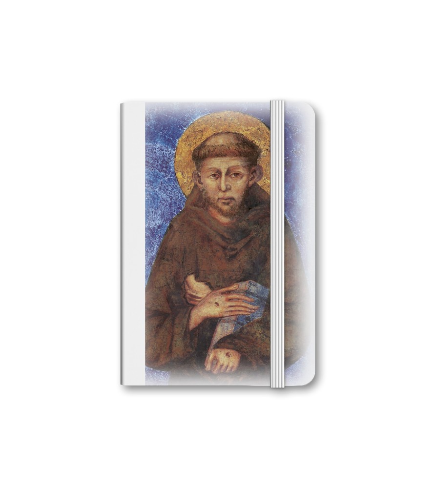 Taccuino tascabile con immagine di San Francesco del Cimabue - FORMATO Cm 9 X 14 Taccuino tascabile con immagine di San Francesco del Cimabue - FORMATO Cm 9 X 14