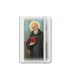 Taccuino tascabile con immagine di San Benedetto - FORMATO Cm 9 X 14