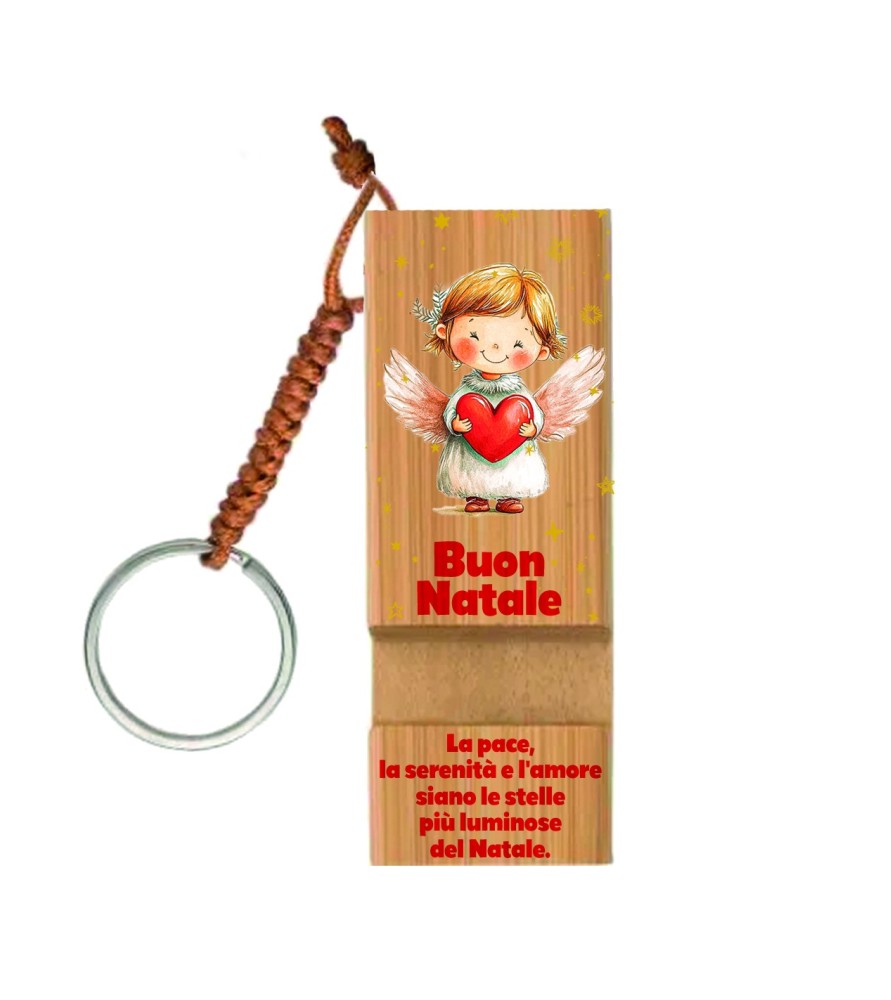 Portachiavi e stand smartphone f.to 3 x 8 cm Angioletto con cuore -Formato 17 x 8.5 x 2 Cm Portachiavi e stand smartphone f.to 3 x 8 cm Angioletto con cuore -Formato 17 x 8.5 x 2 Cm
