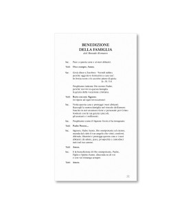 Pacchetto da 100 Tavola Benedizione raffigurante la Resurrezione di Gesù in oro a caldo - FORMATO Cm 12 X 22